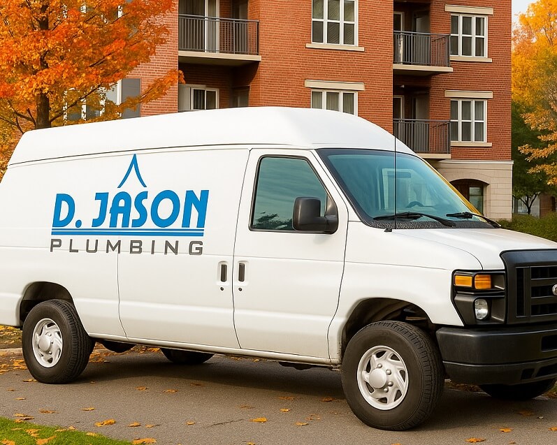 D. Jason Plumbing service truck